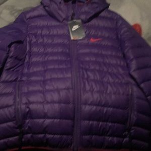 Purple Nike Jacket.